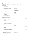 Chapters 12-13 Practice Quiz/Questions