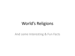 All Religions - Funny , Interesting Facts
