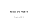 Forces and Motion - sheffield.k12.oh.us