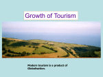 Growth of Tourism