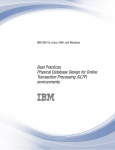 Best Practices: Physical Database Design for OLTP