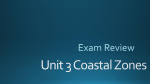 Unit 3 Coastal Zones Review