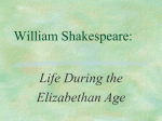 Elizabethan Era and William Shakespeare Notes