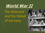 Holocaust and Defeat of Germany