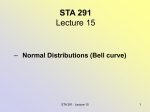 STA 291