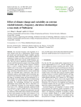 Effect of climate change and variability on extreme rainfall intensity