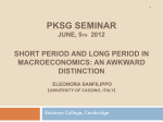 Short period and long period in macroeconomics: an awkward