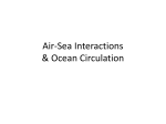 Air-Sea Interactions