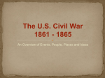 The U.S. Civil War 1861