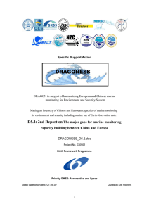 4. The gaps for satellite ocean observing systems