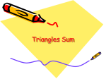 Triangles and Parallel Lines