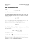 Notes on Debye-Hückel Theory