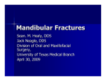 Mandibular Fractures