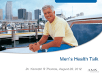 Dr. Kenneth R Thomas, August 28, 2012