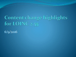 Handout - 1 - Content change highlights for LOINC 255