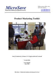 Product Marketing Strategy Toolkit.