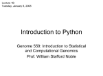 Introduction to Python