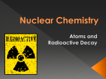 Nuclear Chemistry