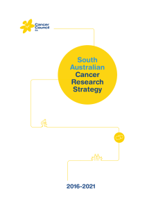 South Australian Cancer Research Strategy