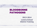 bloodborne pathogens - Lomira School District