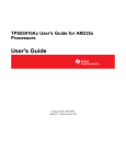 TPS65910Ax User`s Guide for AM335x Processors