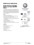 Single Channel 10A High Speed Low-Side MOSFET Driver