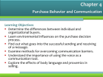 The Purchase Decision Process