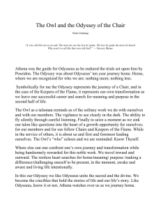 The Owl and the Odyssey of the Chair