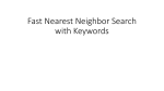 Fast Nearest Neighbor Search with Keywords