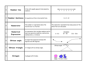 Number Line - CBE Project Server