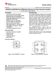 LMC6492 Dual/LMC6494 Quad CMOS Rail-to