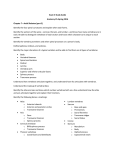 Exam 3 Study Guide