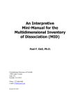 I. The MID Dissociation Scales Graph