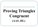 triangle congruence 2