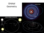 Orbital Geometry Notes