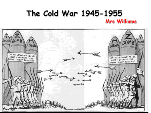 The Cold War 1943