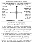 Since the lines are perpendicular, they form a right angle by