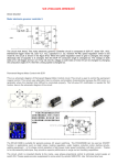 Mixer or Sewing Machine Motor Speed Control