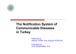 Communicable diseases surveillance systems and immunization