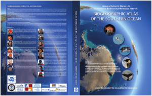 biogeographic atlas of the southern ocean - HOME