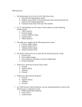 Neuromuscular Questions