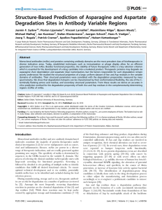 Structure-Based Prediction of Asparagine and Aspartate