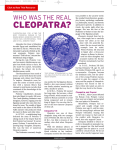 cleopatra? - Constitutional Rights Foundation
