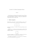 L19 Abstract homotopy theory