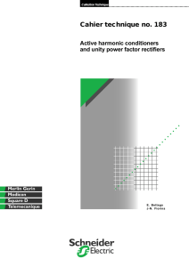Active harmonic conditioners and unity power factor rectifiers