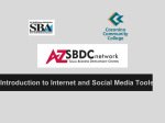 SBDC Introduction to Internet and Social Media Tools