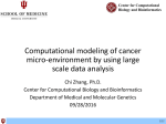 Slides 2016-09-28:Computational modeling of cancer micro