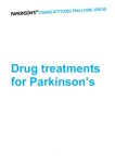 Drug treatments for Parkinson`s booklet Word version