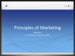 MKTG 363 What is Marketing?