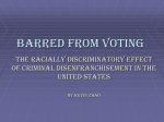 Barred from Voting - University of Minnesota Human Rights Library